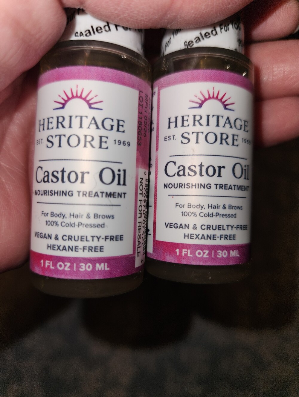 Heritage Store Castor Oil - Nourishing Treatment